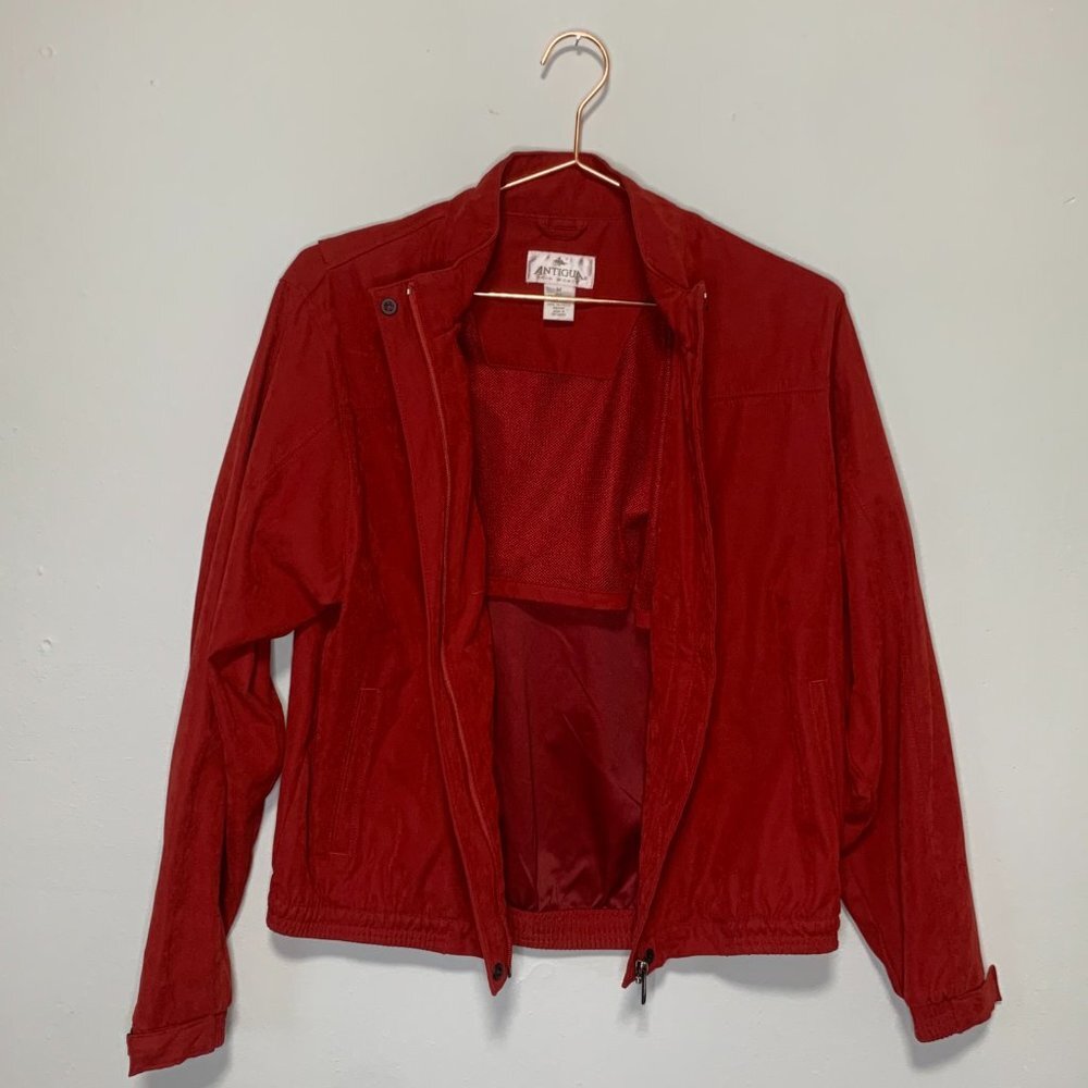 Antigua Womens Oklahoma Sooners Lightweight Jacket - Picture 5 of 11